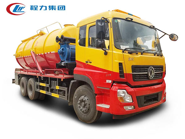 東風天龍后八輪吸污車